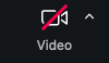 Zoom interface video (Desktop)