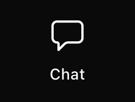 Zoom interface chat (Mobile)
