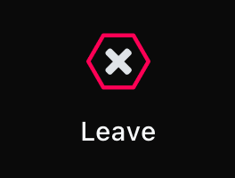 Zoom interface leave (Mobile)