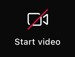 Zoom interface video (Mobile)